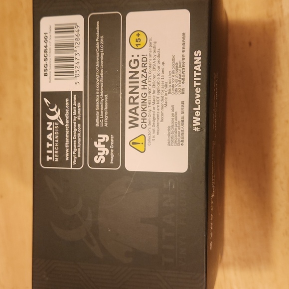 Battlestar Galactica Cylon Raider Ship Scar Titan 4.5” 2016 Loot Crate nib - Picture 6 of 7